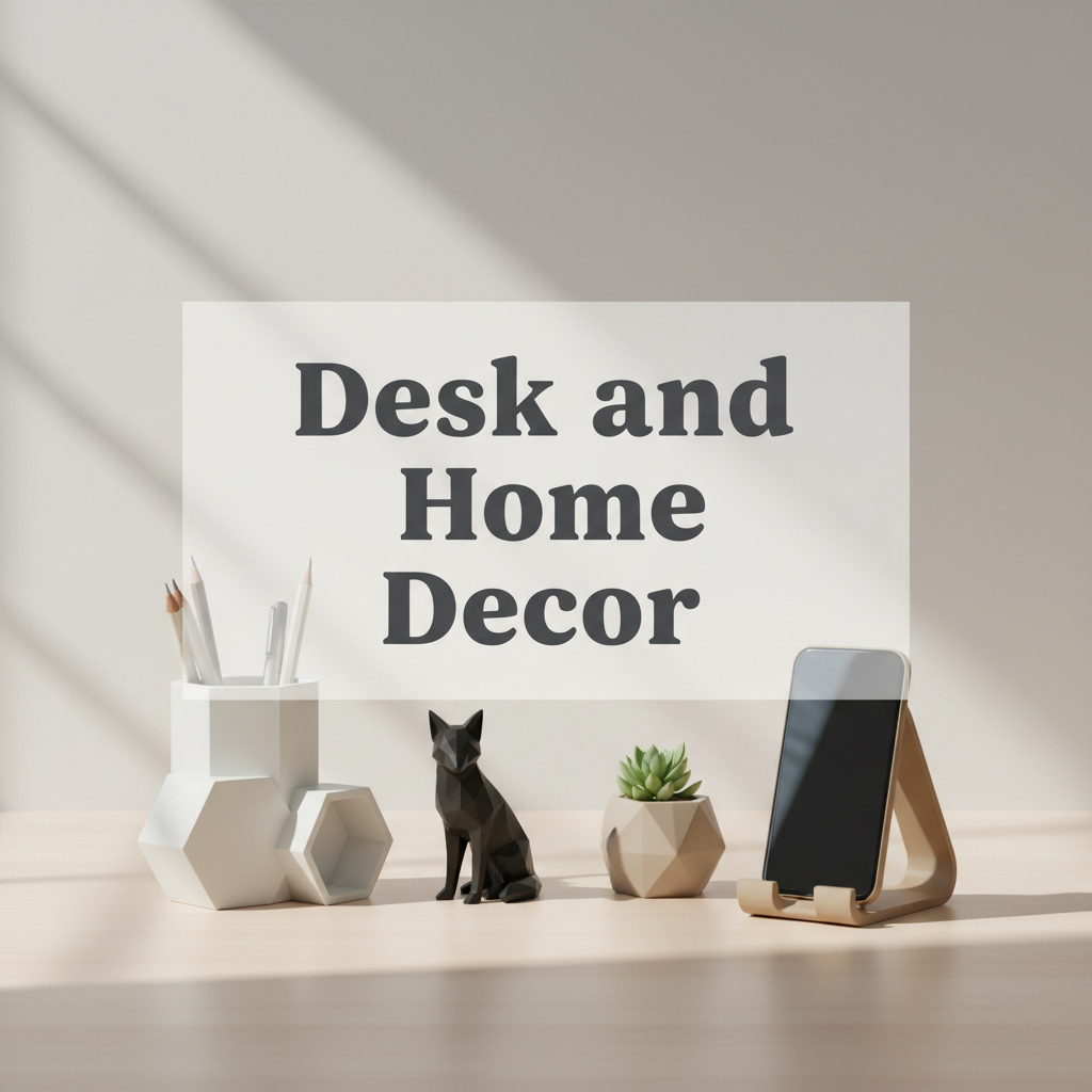 Desk and Home Decor