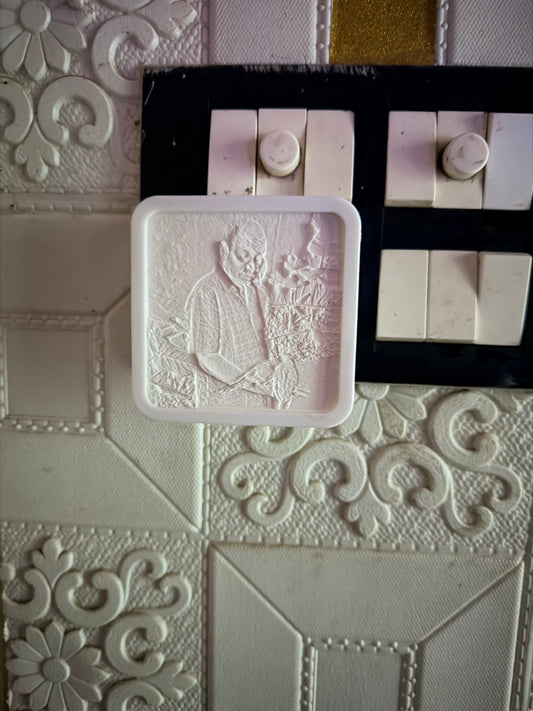 Custom 3D Printed Photo Lithophane Night Lamp | Personalized LED Photo Frame | Custom Memory Gift | Photo Light for Home Décor
