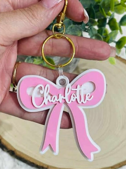 Customised Name Keychains & Tags | Personalised 3D Printed Name Keychain | Custom Gift