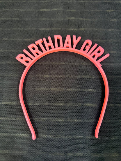 Customisable 3D Printed Hairbands for Girls | Birthday, Unicorn & Princess Hair Accessories | Personalised Hairband in Any Colour