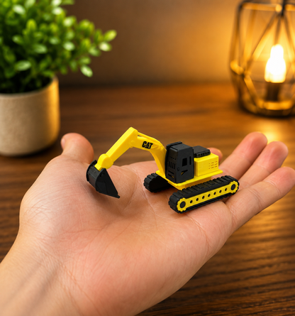 DIY JCB Excavator Toy | 3D Printed Construction Model
