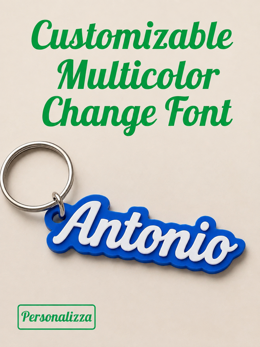 Customised Name Keychains & Tags | Personalised 3D Printed Name Keychain | Custom Gift