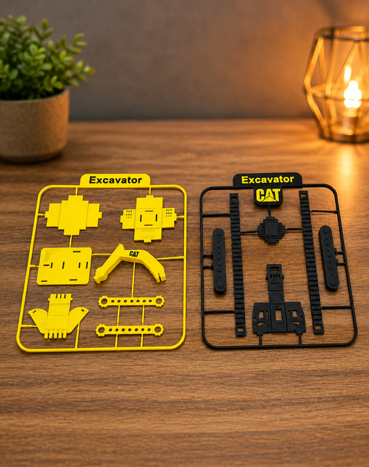 DIY JCB Excavator Toy | 3D Printed Construction Model