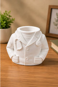 3D Printed Mini Jacket & Doctor Coat Pen Holder Set | Cute Desk Organizer | Home & Office Decor