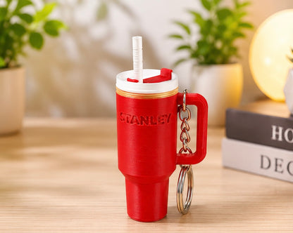 Mini Tumbler Keychain | 3D Printed Cup Keyring