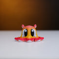 Cute 3D Printed Kawaii Octopus Keychain – Articulated Flexi Mini Keychain | Multicolor PLA | Pocket Charm
